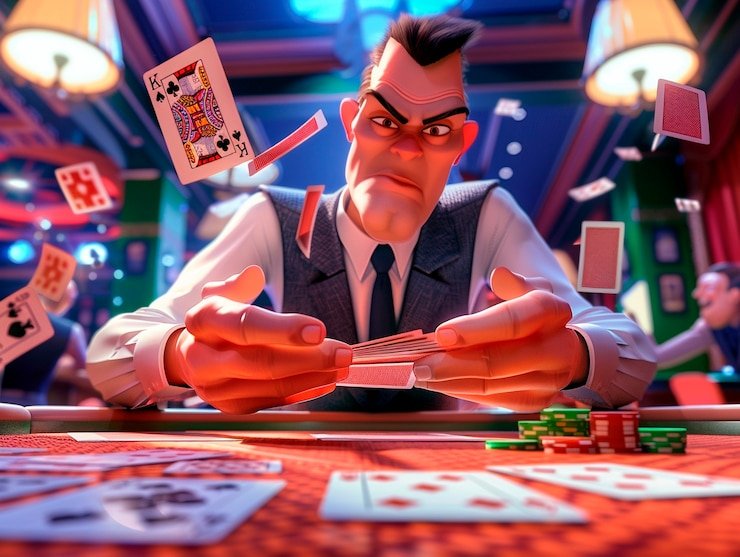 Studio live dealer bola16 dengan dealer profesional menangani permainan Speed Blackjack